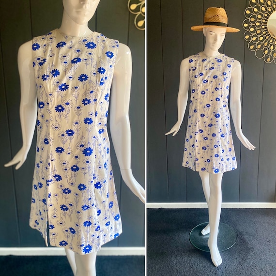 2 piece vintage 60s set with dress and matching s… - image 3