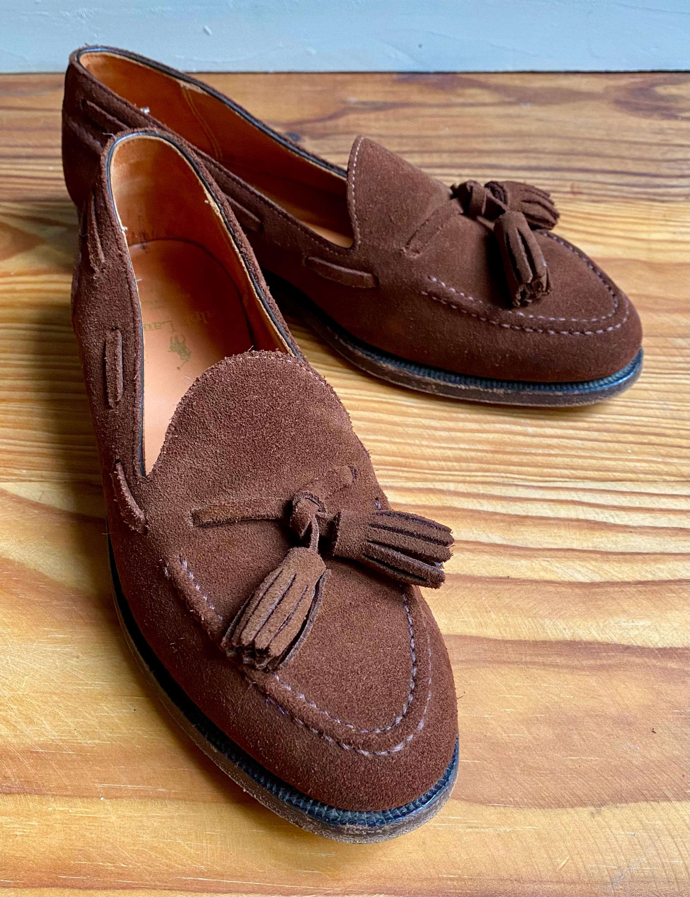 Vintage Ralph Lauren Tassel Loafers - Etsy