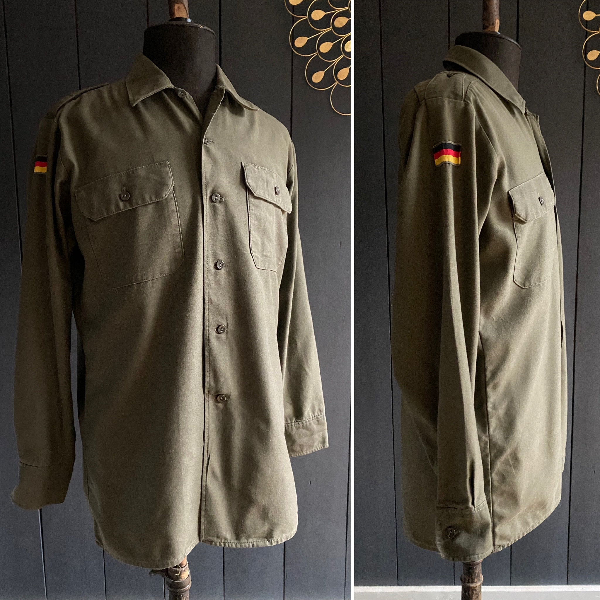 Chemise militaire allemande hotsell