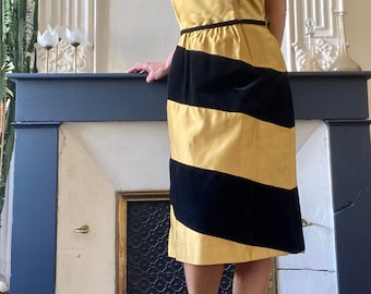 (from USA) 60‘s-70’s初頭　vintage used ドレス Amazon.com: EFOGEP Women Elegant 1950s Tie Neck Vintage