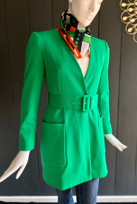 Contemporary flashy green jacket inspired by the … - image 2