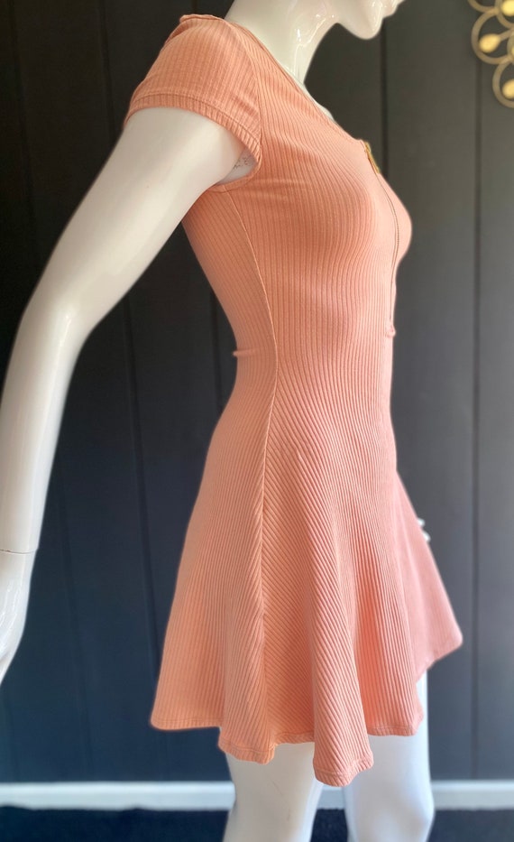 Vintage Y2K skater dress inspired by 90s old pink… - image 5