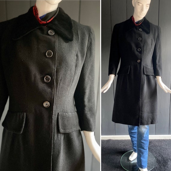 Pretty Vintage 60s Gabardine Style Jacket in Hand-sewn Fine - Etsy