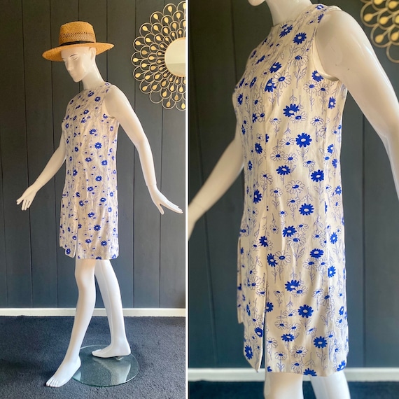 2 piece vintage 60s set with dress and matching s… - image 4