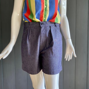 Vintage 60/70s Denim Shorts/Bermudas T 38