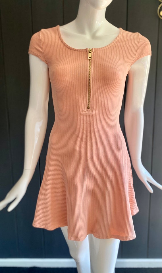 Vintage Y2K skater dress inspired by 90s old pink… - image 2
