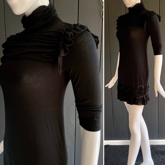 vintage 90s/Y2K de la Cop Copine negro - Etsy España