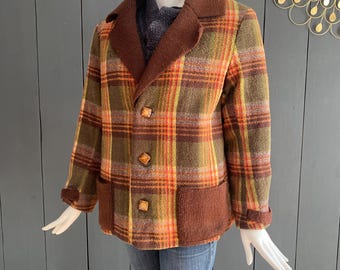 Veste Beige Weinberg - Taille 50, Longueur Mi-longue, Fermeture Pression - Occasion Très Bon état