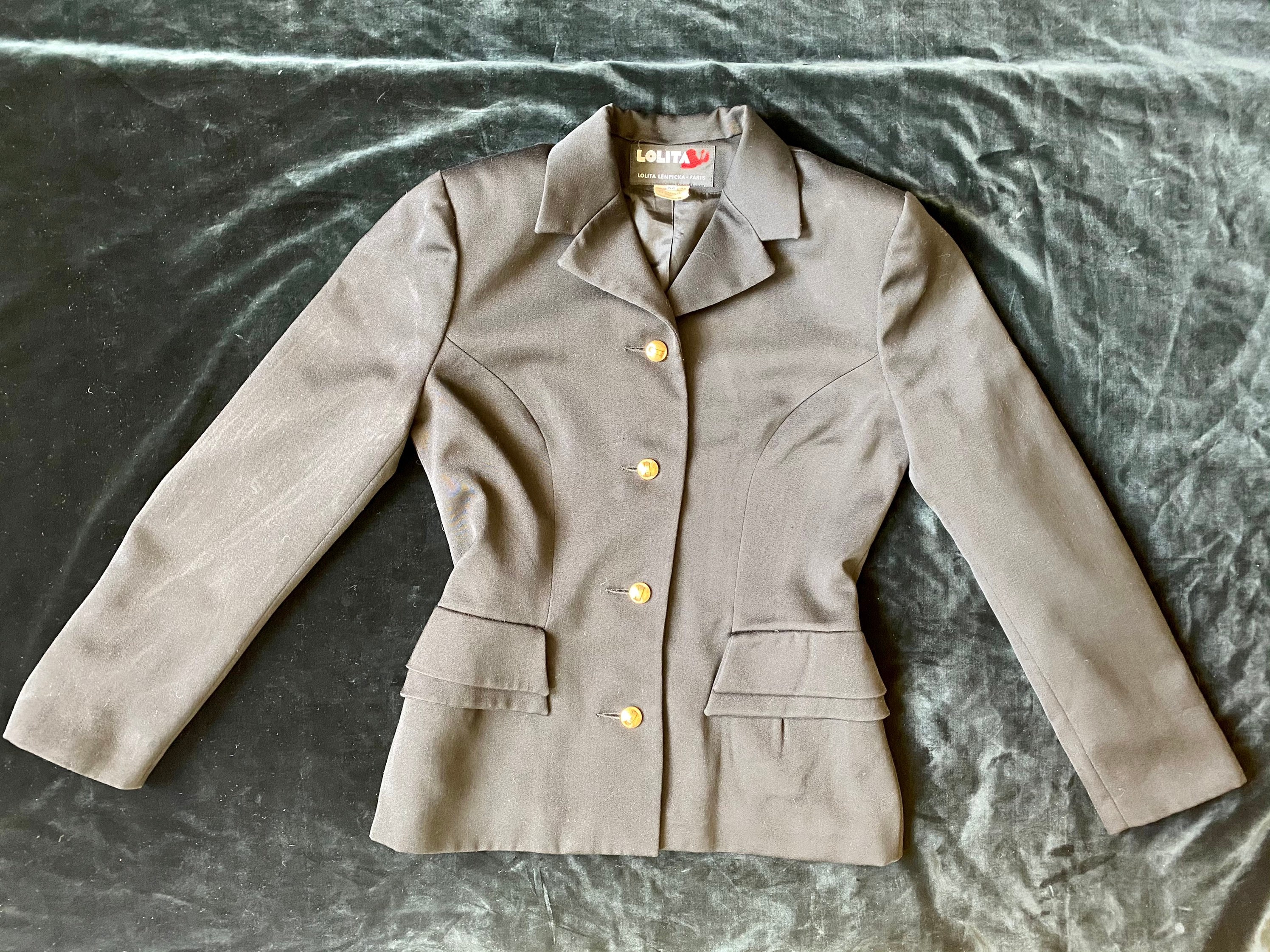 Veste Lolita Lempicka T2 - Jean Rétro Vintage Originale Rare, Très Bon état