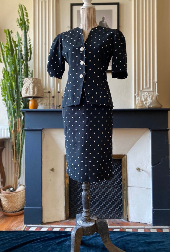 Guy Laroche vintage skirt suit
