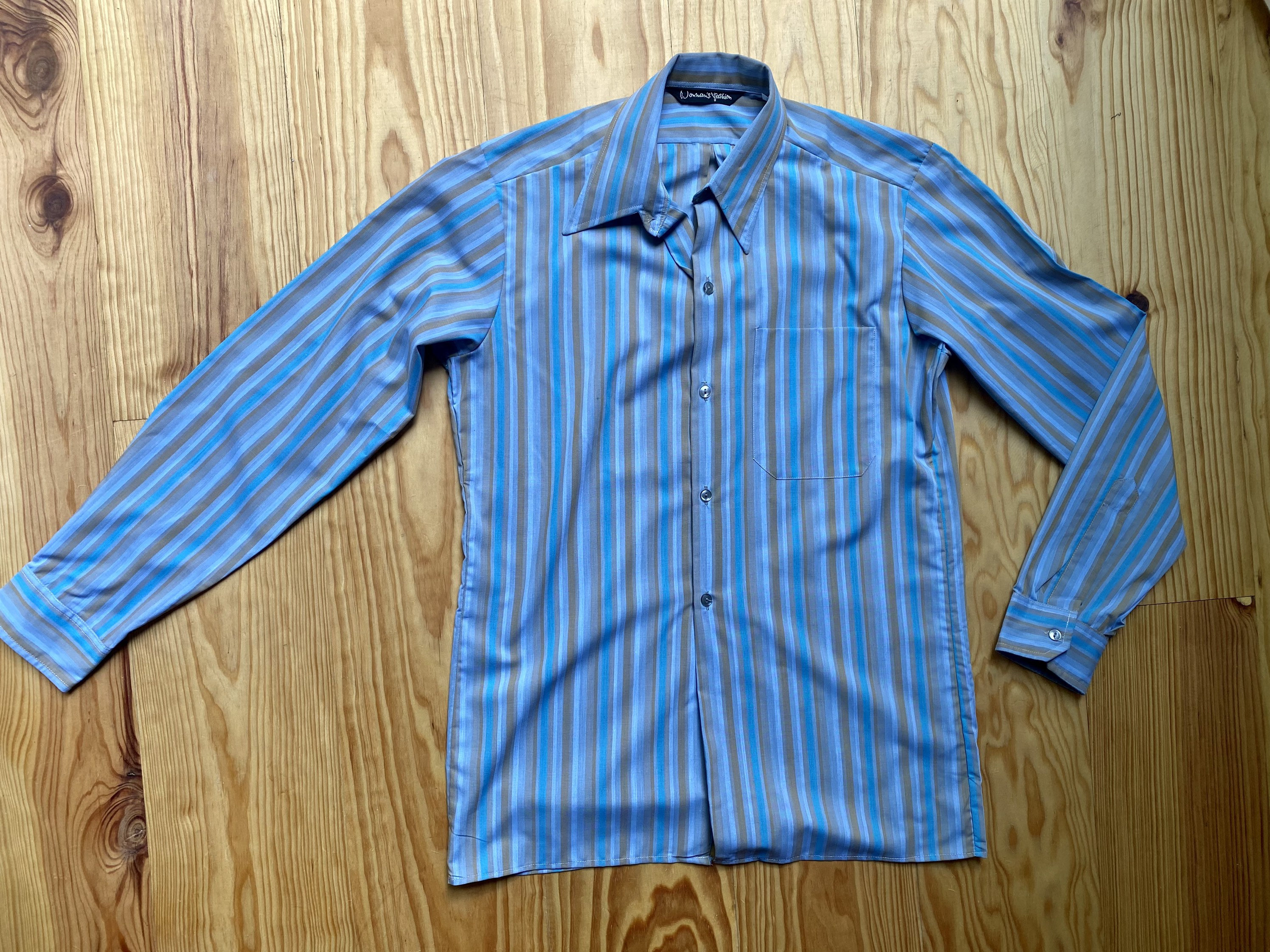 VINTAGE zéro gravité Homme Island Imprimé à manches courtes boutonné chemise taille XL turquoise made in USA 