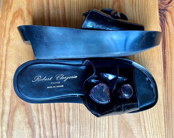 Escarpins TED LAPIDUS - Cuir Bleu Saphir, Talon 2-7cm, Pointure 39 - Très Bon état