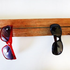 Wooden glasses rack