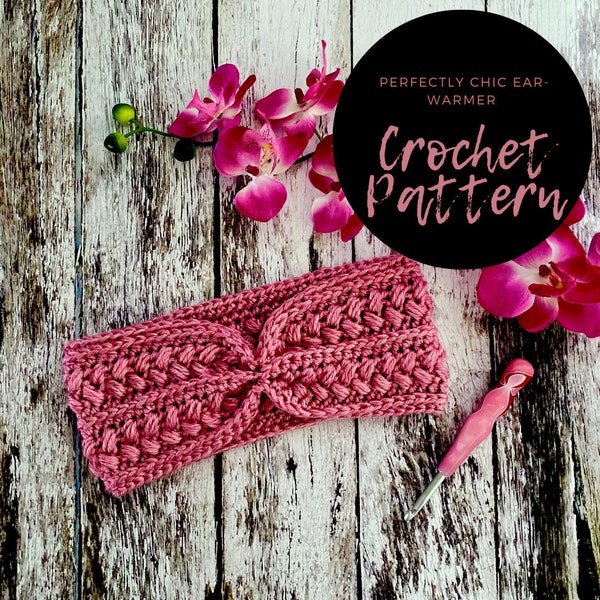 Perfectly Chic Ear-warmer Crochet Pattern