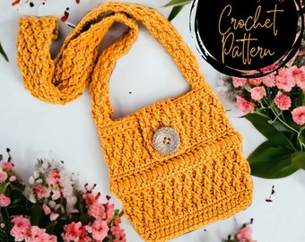 Wzór na szydełkową torebkę Falzy Mini Crossbody (wzór w formacie PDF)
