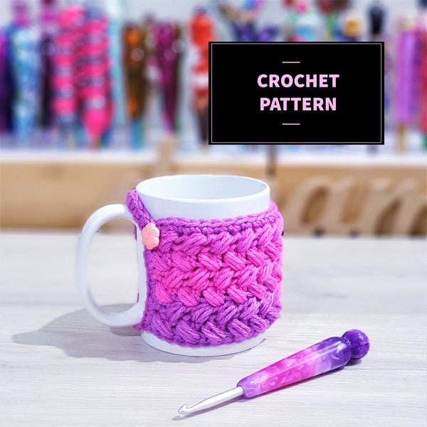 Sweet Bean Mug Cozy Crochet Pattern