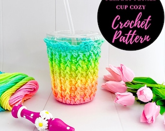 Perfect Petals Crochet Cozy Pattern (PDF Pattern)