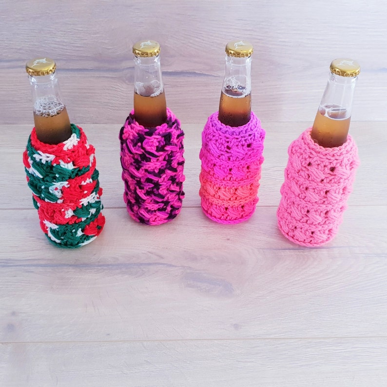 Bottle Cozy Can Cozy The Beer Hug Pattern Cozies Crochet Pattern Cozy Pattern