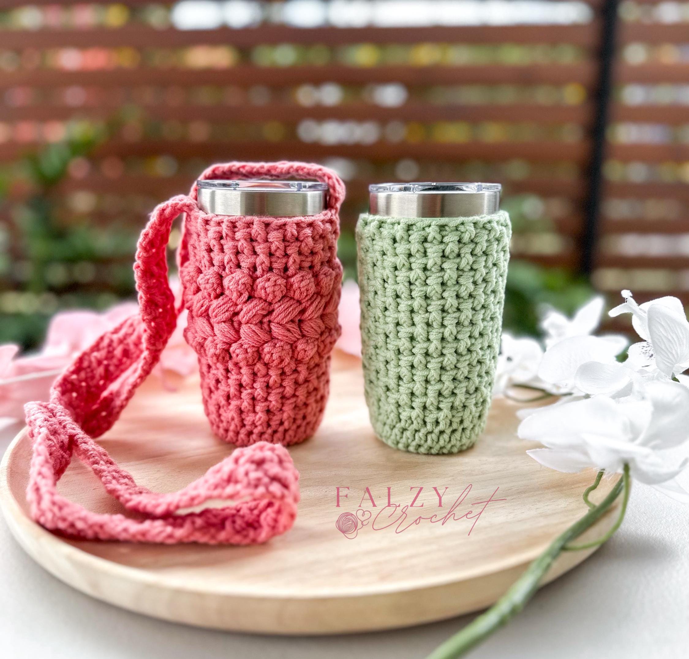 Latte Love Yeti 10oz Cup Cozy Crochet Pattern (PDF Pattern) - Etsy