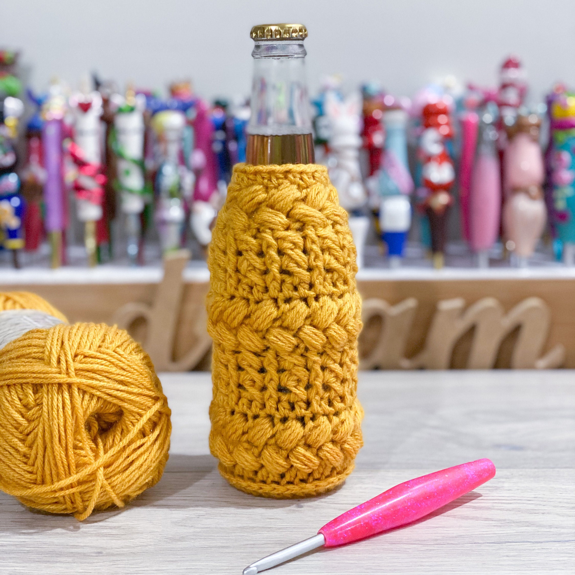 Perfectly Braided Beer Cozy Crochet Pattern Cozy Beer Cozy - Etsy
