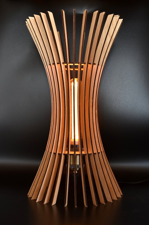Wooden lamp - Helios