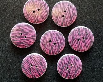 WOODEN BUTTONS, Buttons, GIANT WOODEN BUTTONS, Ø 30 mm Buttons big