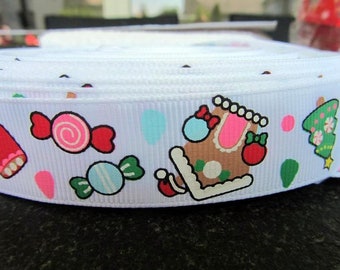 Nastro grosgrain, nastro natalizio, nastro da 22 mm