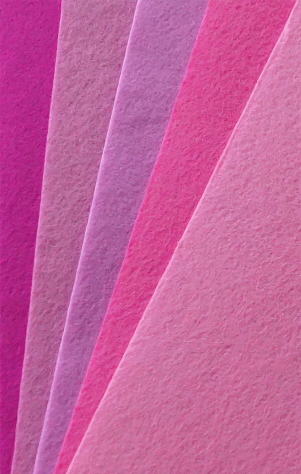 Craft Felt Set 20 X 30 Cm 5 Plates Felt Polyester Felt Etsy Denmark