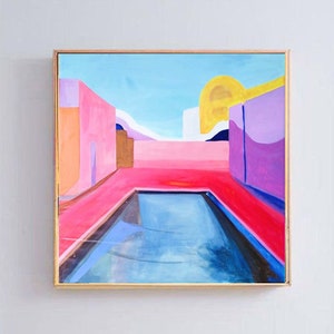 Abstract Art, Large Oil Painting, Large Painting, Limited Series, Original Art, Abstract Painting, Canvas, 31x31 inches (78x78 cm)