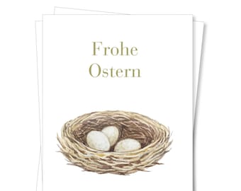 Postkarte »Osternest«