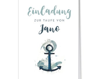 Einladung Maritim Etsy