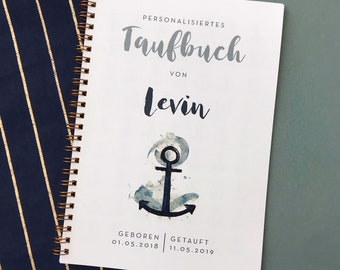 Taufbuch DIN A 5 - Levin (personalisiert)