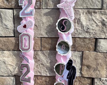 Graduation Lei RN BSN Nurse, Lei Promotion Graduation Ribbon, Lei 2025 Senior graduation Nurse, Gift Lei Senior Night, Lei Braided Ribbon