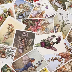 6 x Blumenfeen Postkarten - Cicely Mary Barker