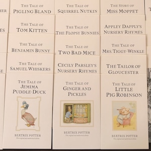 The World of Peter Rabbit geïllustreerde ansichtkaarten - Beatrix Potter - De complete set van 23 kaarten