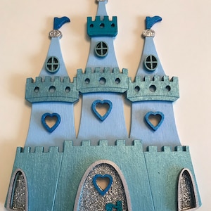 Hand painted wooden Fairy Door - Fairy Castle