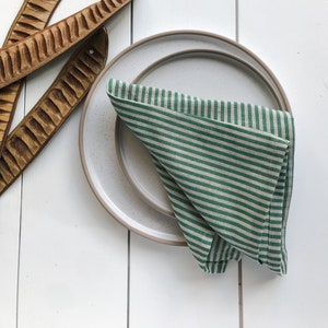 Washed linen napkin/soft handmade natural linen napkins/various colors and sizes /stonewashed linen cloth napkins/natural table linens