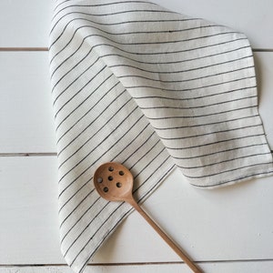 Soft linen tea towel/Washed linen kitchen towel/Stonewashed dish towels/different colors image 8