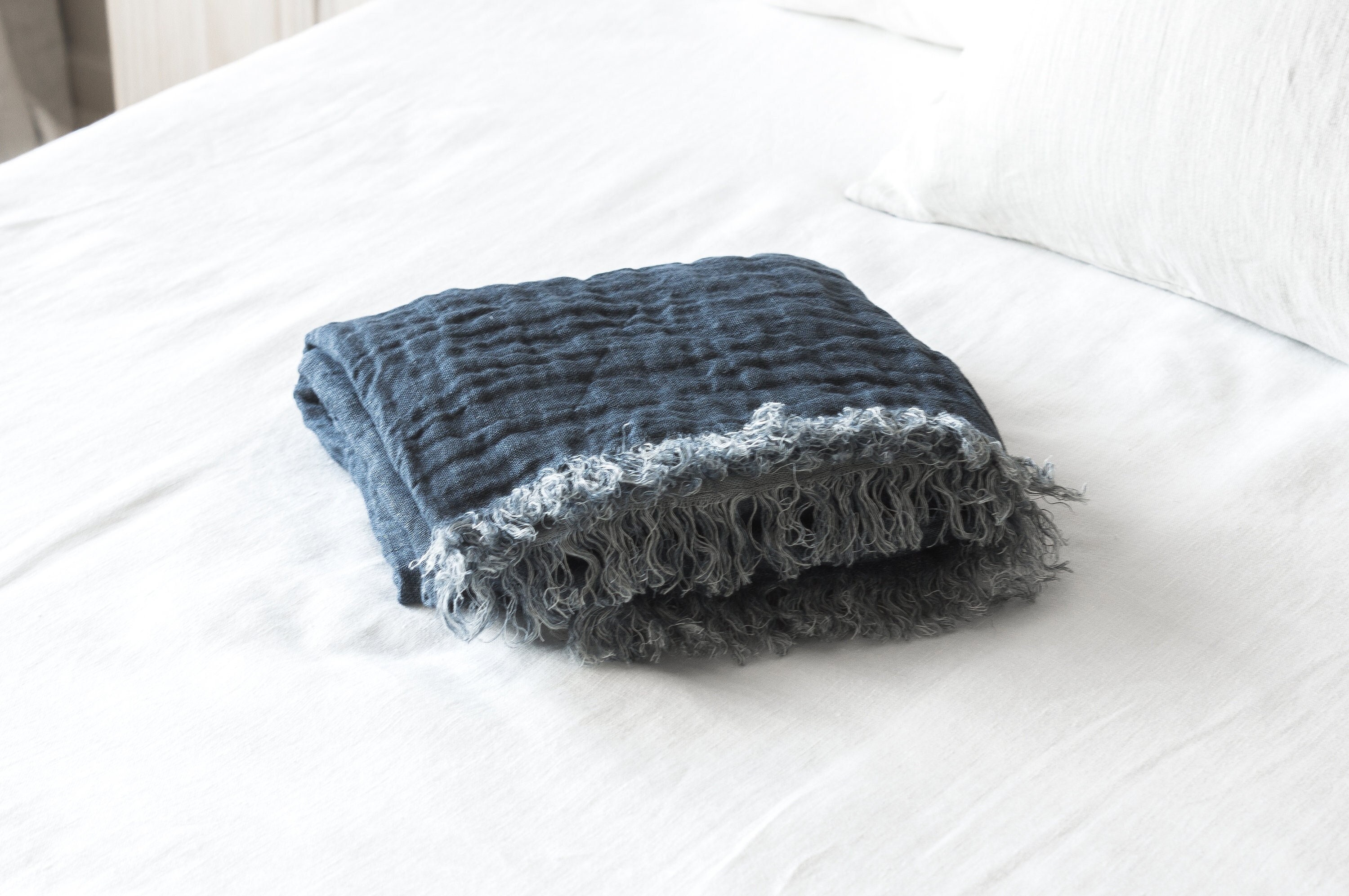 Dessus-de-lit prestige matelassé rayé noir et beige