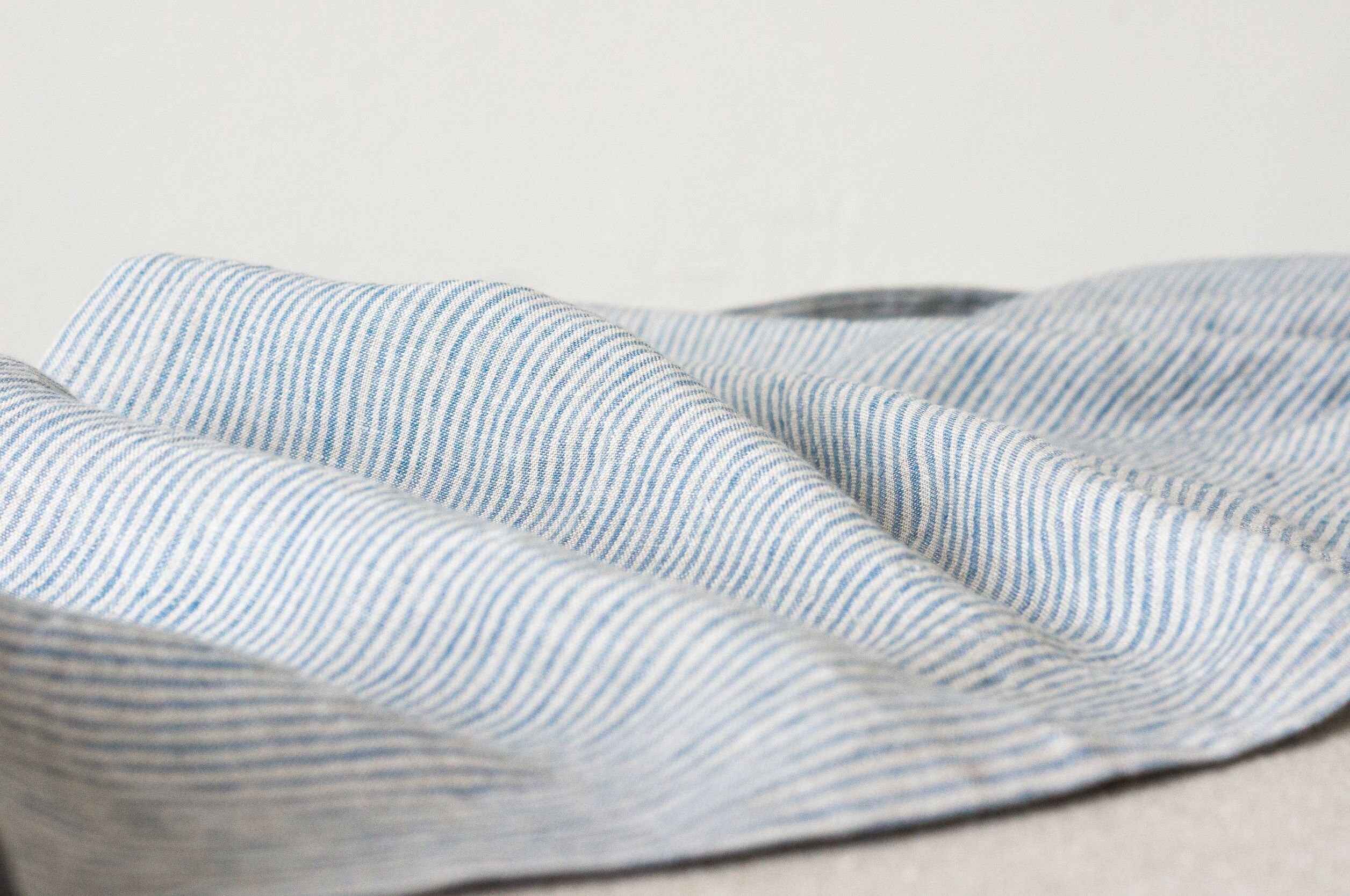 ABC Stripe Linen - European Import - Merchant & Mills ABC Stripe Linen - European Import - Merchant & Mills