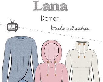 Papierschnittmuster Lana Damen - Schnittmuster für Anfänger:innen und Fortgeschrittene von Fadenkäfer