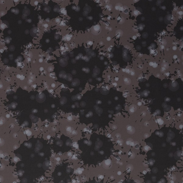 Nano Softshell dark grey grey brown grey Colour blobs Softshell Robin 0.5 m Functional Clothing Sewing Outdoor Waterproof