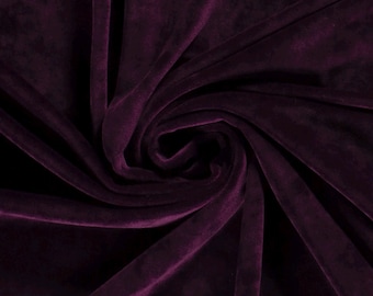 Nicky velor velvet purple 50 cm