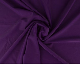Swimsuit fabric swim lycra lycra plain purple 0.5 meters