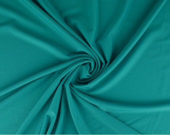 Swimsuit fabric swim lycra lycra plain turquoise sportswear 0.5 meters