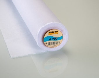 7,20 EUR/Meter fabric/bracket insert G700 Non-woven line 0.5 m white