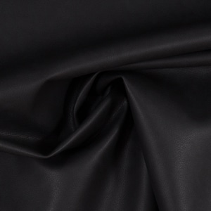 Artificial leather sold by the meter anthracite Mora Swafing 25 cm