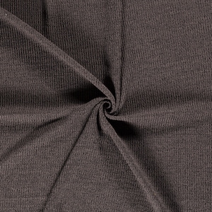 Knitted fabric mottled grey/brown **Remnant 90 cm**