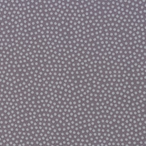 Cotton dotted dotty dots grey 0.5 meters
