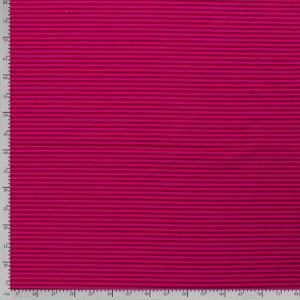 Cotton Jersey Stripes Ringel Wine Red Pink 0.5 Meter